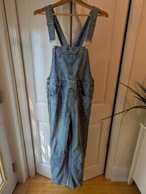 Tall Classic Light Wash Denim Overalls